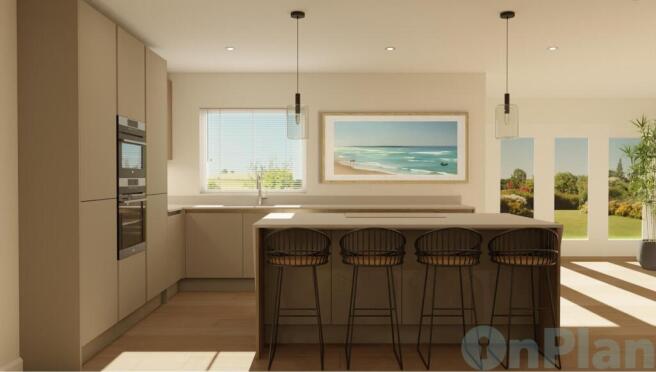 cranfield kitchen plot 5 with artwork