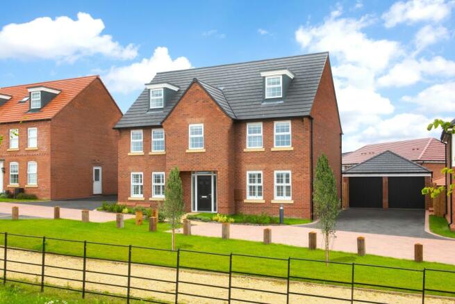 External view of the five bedroom Lichfield home