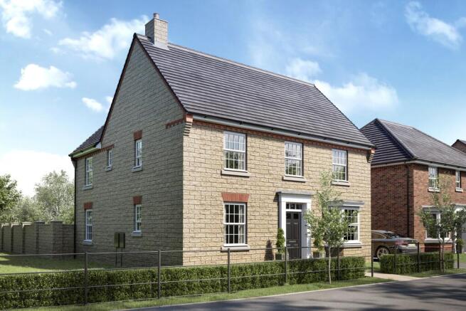 Outside view The Avondale 4 bedroom detached home