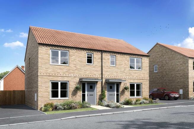 The Eynsford is a three bedroom home at Westland Heath
