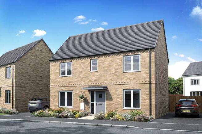 The Carrdale is a three bedroom home at Westland Heath