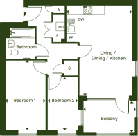 Plot floorplan