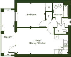 Plot floorplan