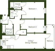 Plot floorplan