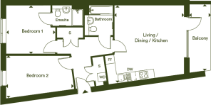 Plot floorplan