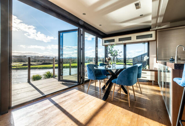 Dining Area with Bi-Fold onto Patio 