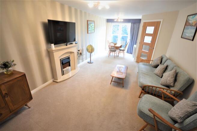 Living Room with Dining Area