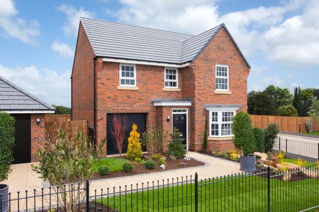 Outside view Millford 4 bedroom detached home