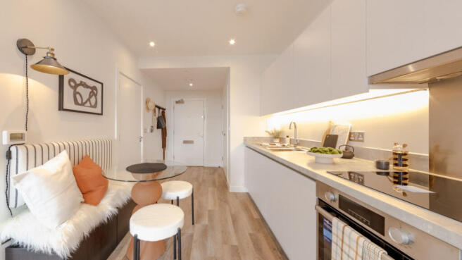 Kitchen | Studio Show Apartment