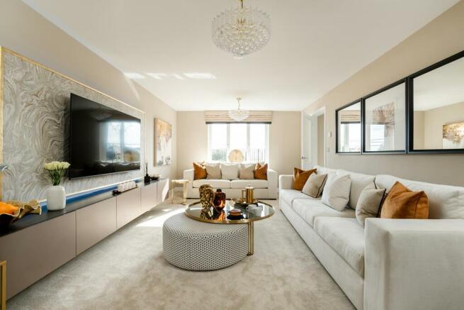 Relax and unwind in your spacious lounge