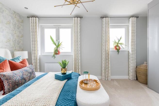 Bedroom one is the perfect place to relax and unwind