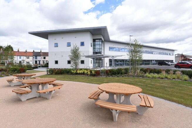 Outside seating area