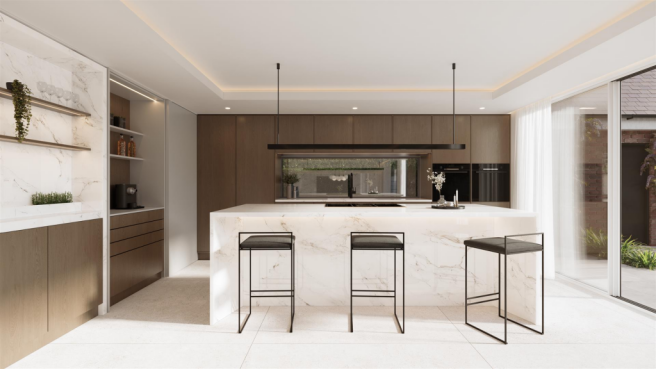 Bespoke Leicht kitchen by Hub Interiors