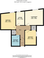 Floorplan - 52 Guild Street, Flat 16, Aberdeen