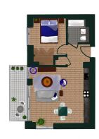Floorplan Apt type 0