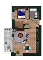 Floorplan Apt type 0