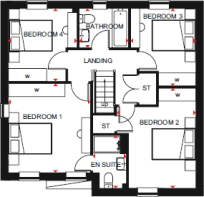 Radleigh first floorplan