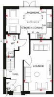 Ground floor plan of our 5 bed Oxford home