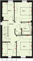 First floor of our 5 bed Oxford house