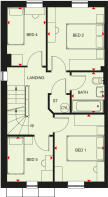 First floor of our 5 bed Oxford house
