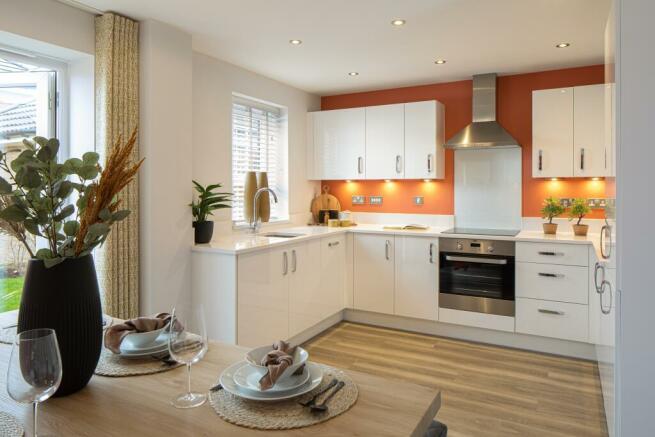 Kitchen in the Maidstone 3 bedroom home