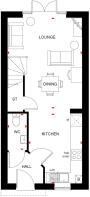 Ground floor of the 2 bed Denford Nov 23