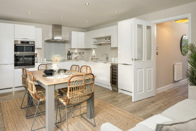 Kitchen in the Bayswater 4 bedroom home