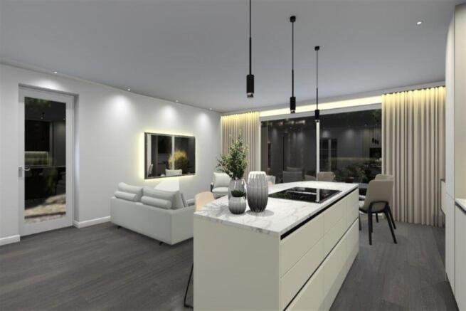 Kitchen/open plan re
