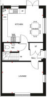 Moresby Ground floor plan at Parish Brook
