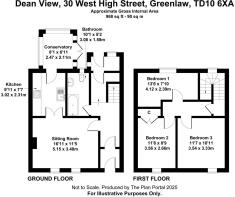 Floorplan - DEAN VIEW, 30 WEST HIGH STREET, GREENL