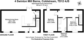 4 Swinton Mill Barns, Coldstream, TD12 4JS - floor