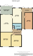 Sussex Gardens Hucclecote Plan