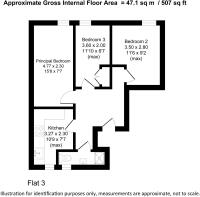 Flat 3 Floor Plan