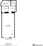 Floor plan - Salon