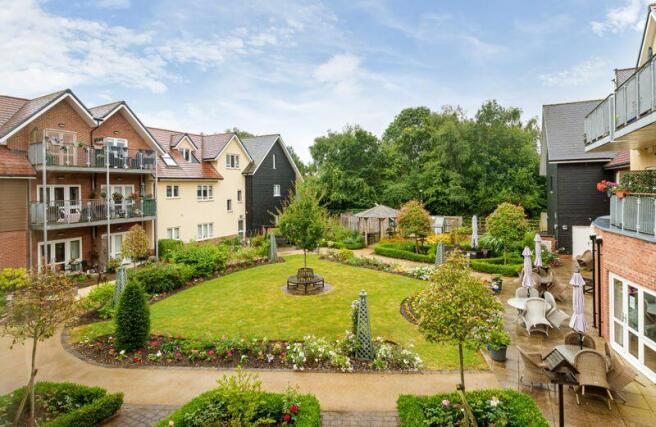 GARDEN VIEWS FROM BALCONY