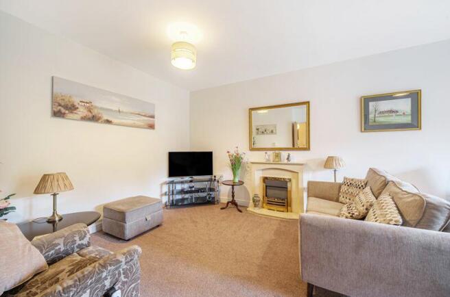 LIVING/DINING ROOM WITH BALCONY