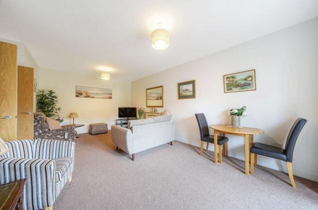 LIVING/DINING ROOM WITH BALCONY