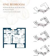 1 bed floorplan