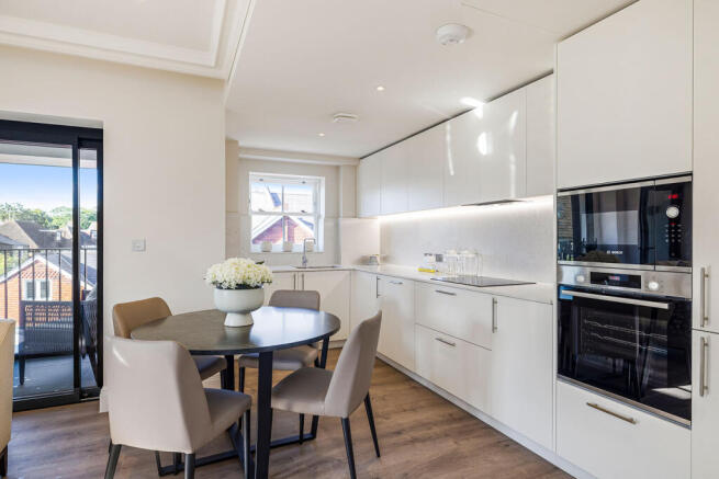 Openplan kitchen, di
