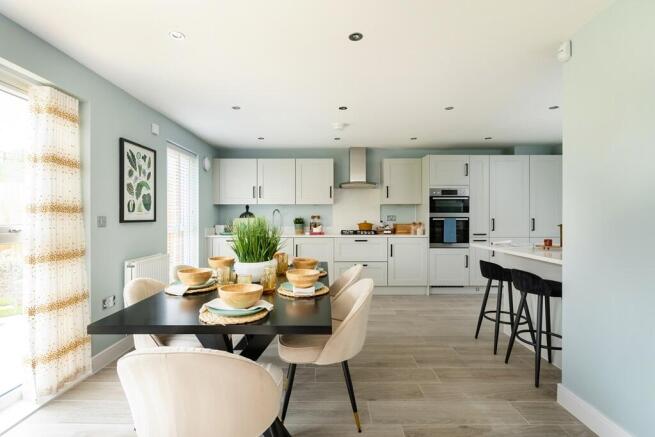 There's space for all the family to get together after a busy day
