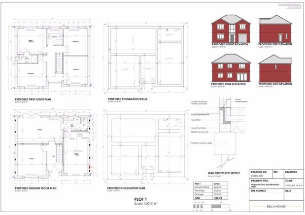 Proposed Layout & Elevations