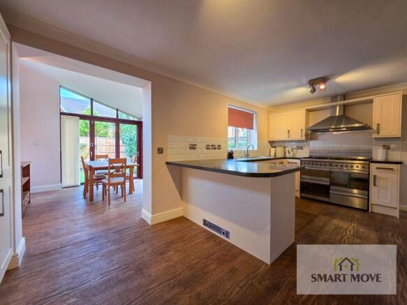 Kitchen into Dining Room