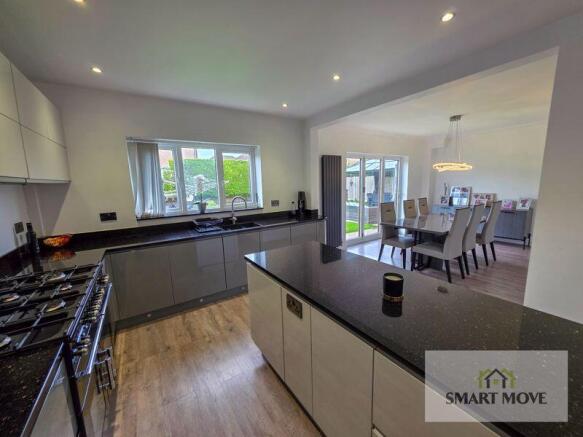 Kitchen into Dining Room