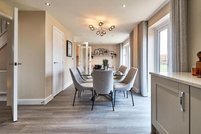 A wonderful open plan space for entertaining