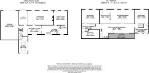 Ground & First floor plans