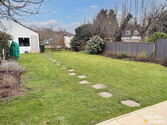 Rear garden