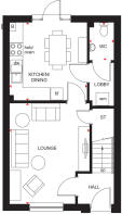 Ground floor plan of Coull