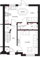 Craigend Ground floor plan