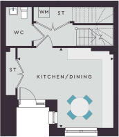 2 Bedroom Maisonette - Ground Floor