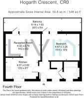 Flat 16 Hogarth Crescent, CR0